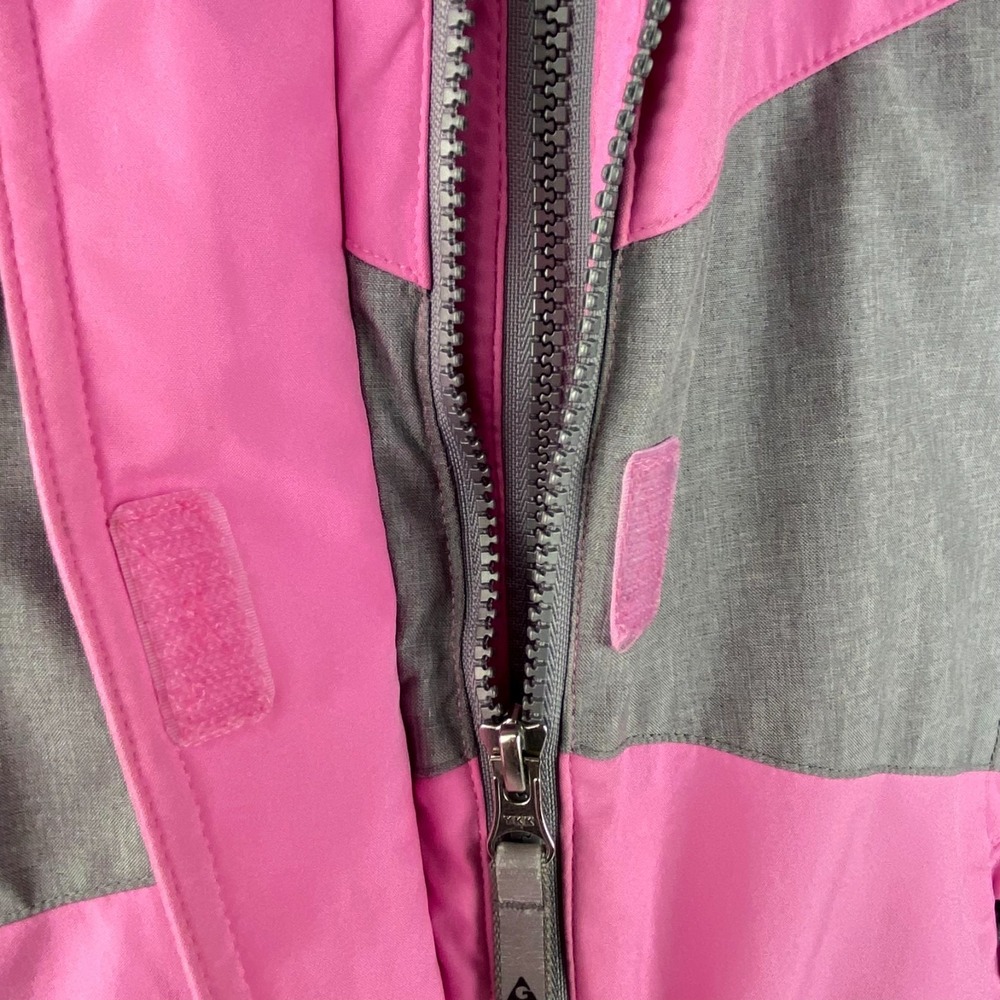 Gerry Winter Coat Girls 10 / 12 TWO Jackets Wind & Water Resistant Inner Fleece - Picture 3 of 16